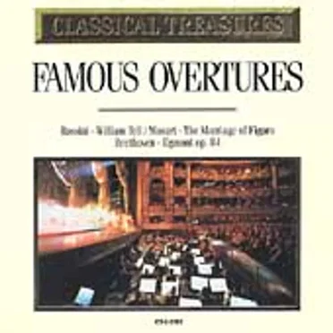 Classical Treasures - Famous Overtures by Various Artists - album cover