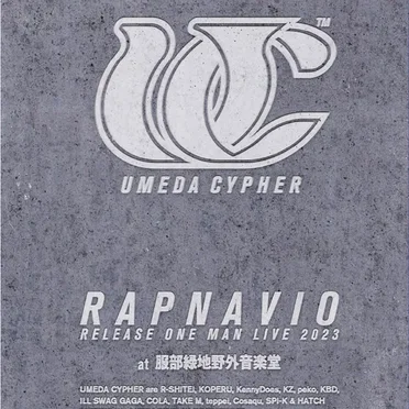 "RAPNAVIO" RELEASE ONE MAN LIVE 2023 at 服部緑地野外音楽堂