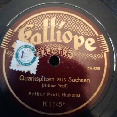 Tränen könnte ich vergießen / Quarkspitzen aus Sachsen