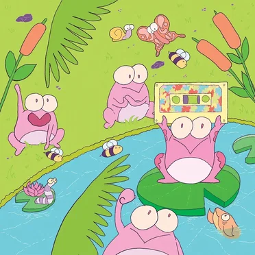Froggywave Vol. 2: ☀️ by Various Artists - album cover