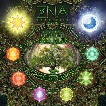 Z.N.A Gathering - A Retro Futuristic Compilation by Various Artists - album cover