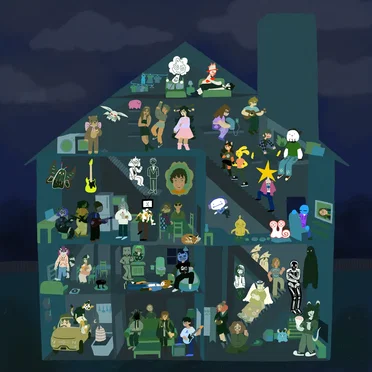 our friend's house...<3 by Various Artists - album cover