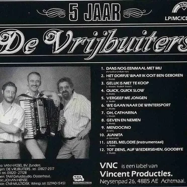 5 jaar De Vrijbuiters