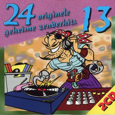 24 originele geheime zenderhits, 13 by Various Artists - album cover