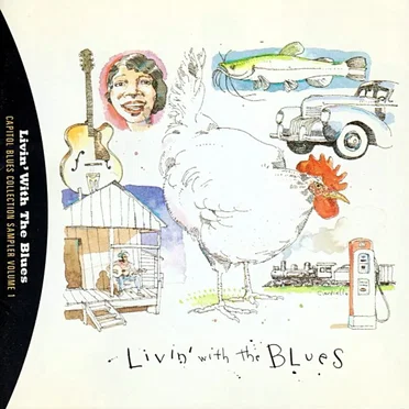 Livin' With The Blues: Capitol Blues Collection Sampler Volume by Various Artists - album cover