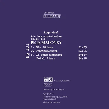 Die haarsträubenden Fälle des Philip Maloney, N° 101 by Roger Graf - album cover