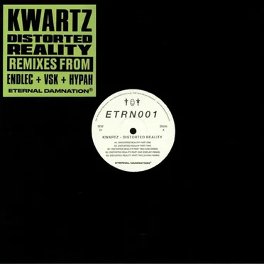 Distorted Reality by Kwartz - album cover