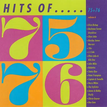 Hits of 75 + 76 by Various Artists - album cover