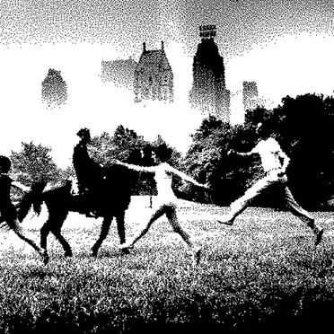 sitting on a park bench by Surrounded - album cover