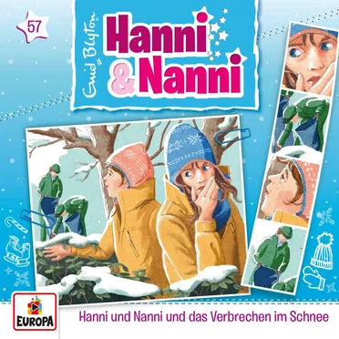 Hanni und Nanni 57: ... und das Verbrechen im Schnee by Enid Blyton - album cover