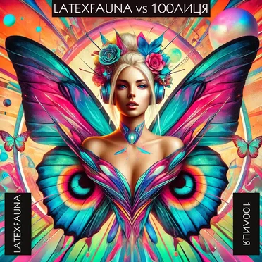 LATEXFAUNA vs 100ЛИЦЯ by Various Artists - album cover