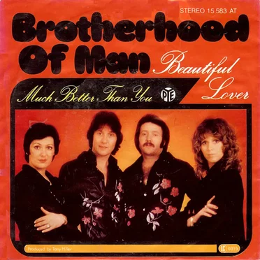 Beautiful Lover by Brotherhood of Man - album cover