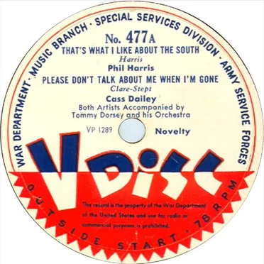 That’s What I Like About the South / Please Don’t Talk About Me When I’m Gone / Someday You’ll Want Me / I’m a Convict With Old Glory in My Heart by Various Artists - album cover