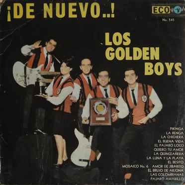 ¡De nuevo ..! by Los Golden Boys - album cover
