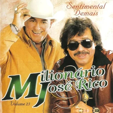 Sentimental Demais, volume 25 by Milionário & José Rico - album cover