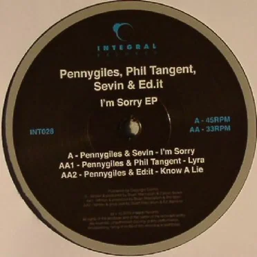 I'm Sorry EP by Pennygiles - album cover