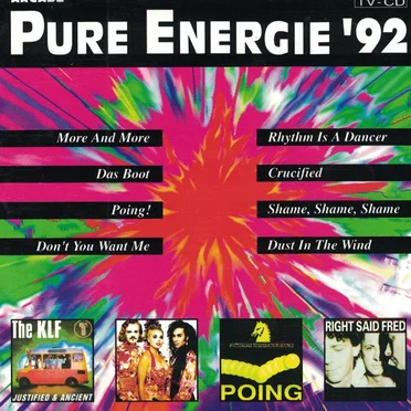 Pure Energie '92 by Various Artists - album cover