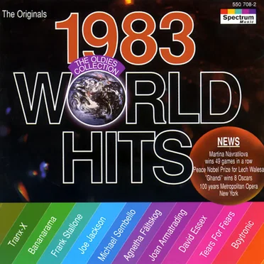 World Hits 1983 by Various Artists - album cover
