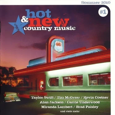 Hot & New Country Music: #1 Sommer 2010 by Various Artists - album cover