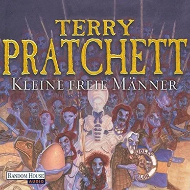 Kleine freie Männer by Terry Pratchett - album cover