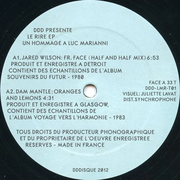 Le rire EP (Un hommage à Luc Marianni)