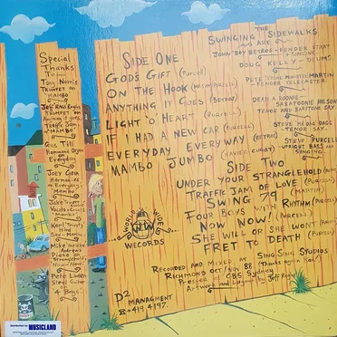 Swinging on Nothing by Swinging Sidewalks - album cover