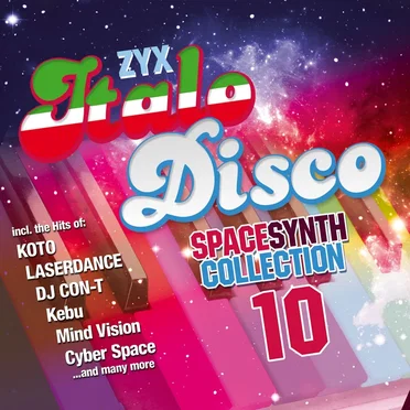 ZYX Italo Disco: Spacesynth Collection 10 by Various Artists - album cover