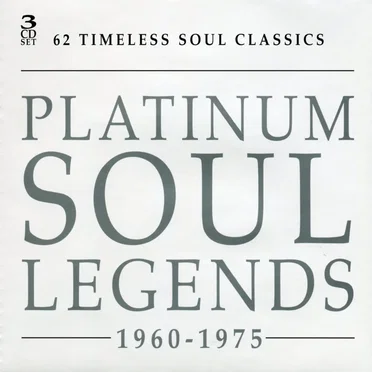 Platinum Soul Legends: 1960–1975 by Various Artists - album cover