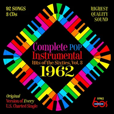Complete Pop Instrumental Hits of the Sixties, Volume 3: 1962 by Various Artists - album cover