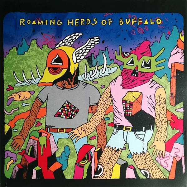 Roaming Herds Of Buffalo