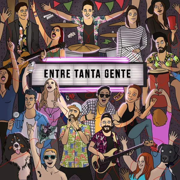 Entre tanta gente