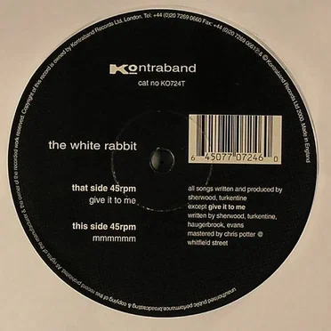 Give It To Me / Mmmmm by The White Rabbit - album cover