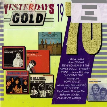 Yesterdays Gold 1970 by Various Artists - album cover