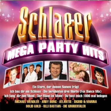 Schlager Mega Party Hits by Various Artists - album cover