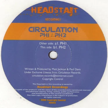 PH1 / PH2 by Circulation - album cover