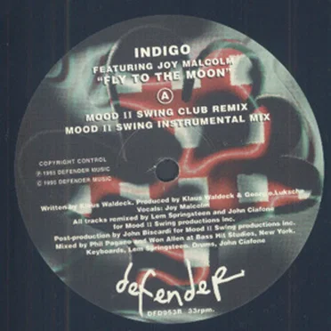 Fly to the Moon by Indigo - album cover