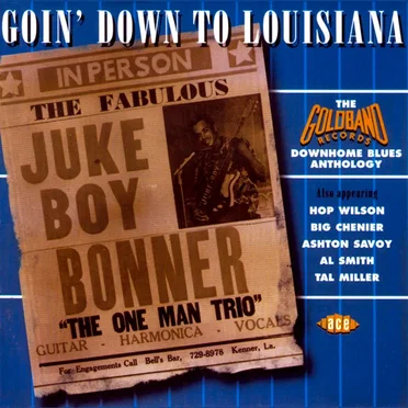 Goin' Down to Louisiana: The Goldband Records Downhome Blues Anthology by Various Artists - album cover