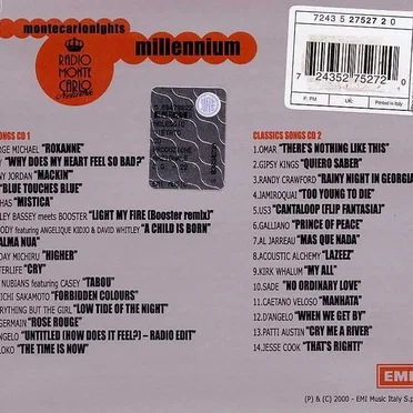 Montecarlo Nights Millennium by Various Artists - album cover