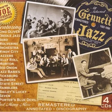 Gennett Jazz 1922-1930 by Various Artists - album cover