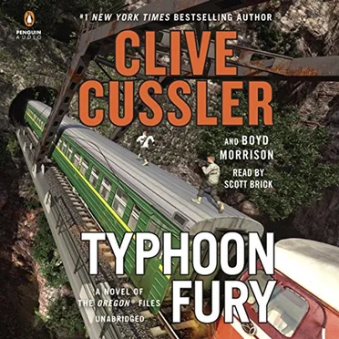 Typhoon Fury by Clive Cussler - album cover