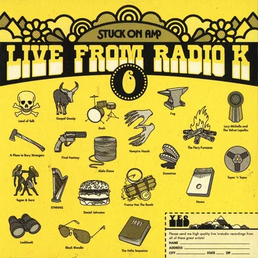 Stuck on AM 6: Live From Radio K by Various Artists - album cover