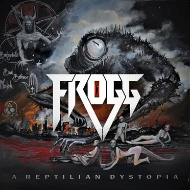 A Reptilian Dystopia by FROGG - album cover