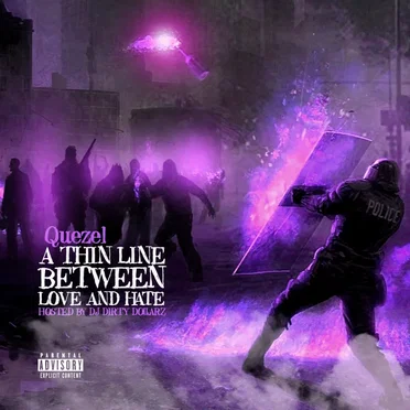 A Thin Line Between Love And Hate by Quezel - album cover