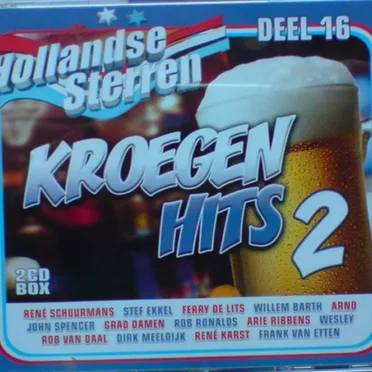 Hollandse sterren, deel 16: Kroegen hits 2 by Various Artists - album cover