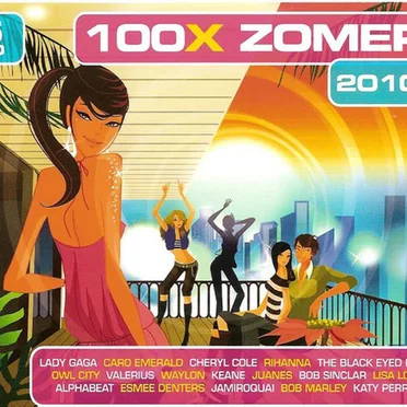 100x Zomer 2010 by Various Artists - album cover
