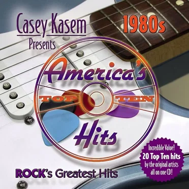 Casey Kasem Presents America’s Top Ten: The 80s – 1980s, Rock’s Greatest Hits by Various Artists - album cover