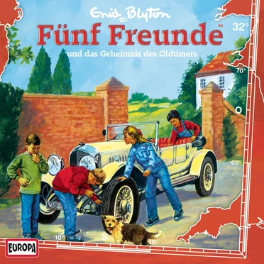 Fünf Freunde, Episode 32: und das Geheimnis des Oldtimers by Enid Blyton - album cover