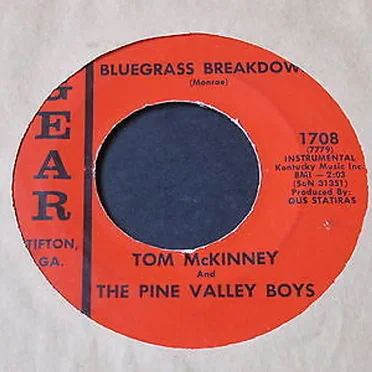 Bluegrass Breakdown / Farewell Blues by Tom McKinney - album cover