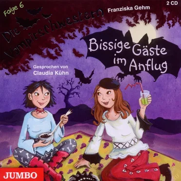 Die Vampirschwestern, Folge 6: Bissige Gäste im Anflug by Franziska Gehm - album cover