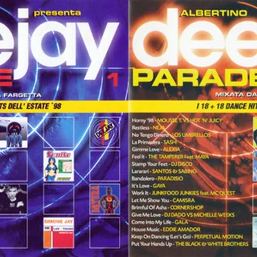 Deejay Parade estate '98 by Various Artists - album cover
